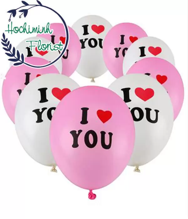 Customise I Love You Balloon